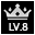 Icône VIP LV.8